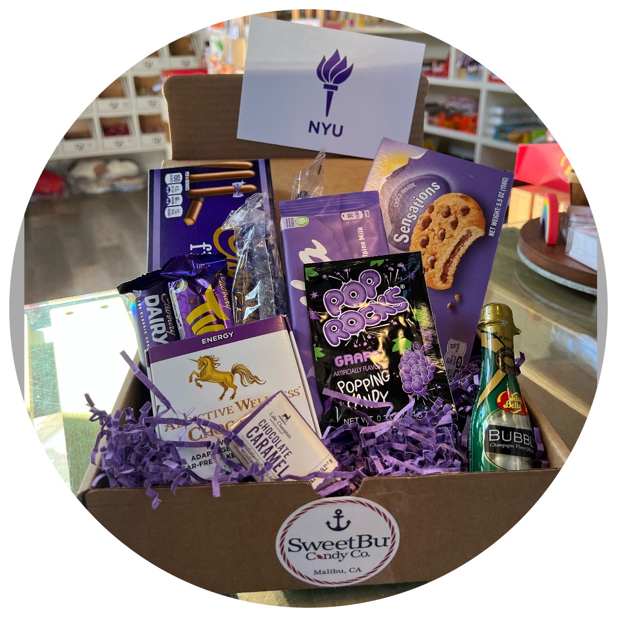 College Commitment Box – SweetBu Candy Co